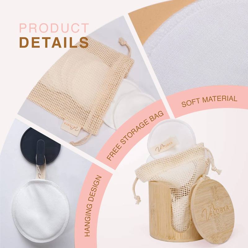 Product Details Reusable makeup remover pads